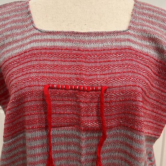 Pedal loom Mexican Dress! Summer Dress! Huipil style! - Picture 4 of 8